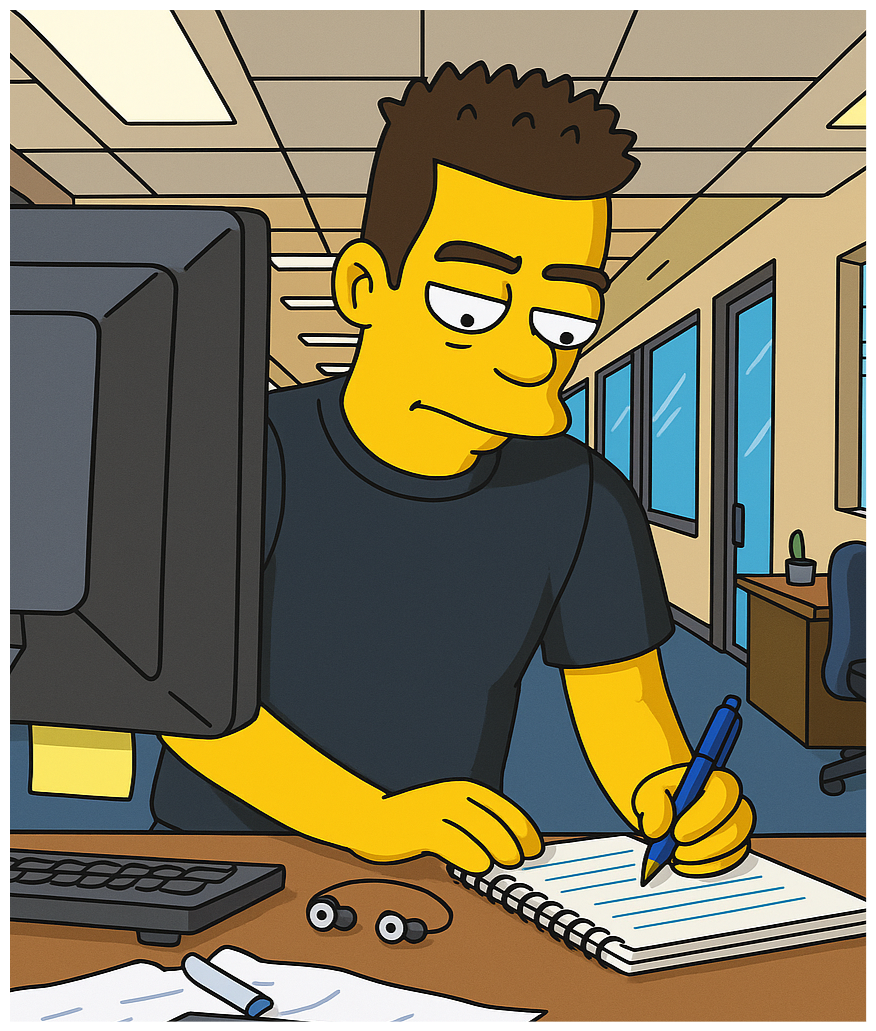Professional Simpsons character transformation for work and business use