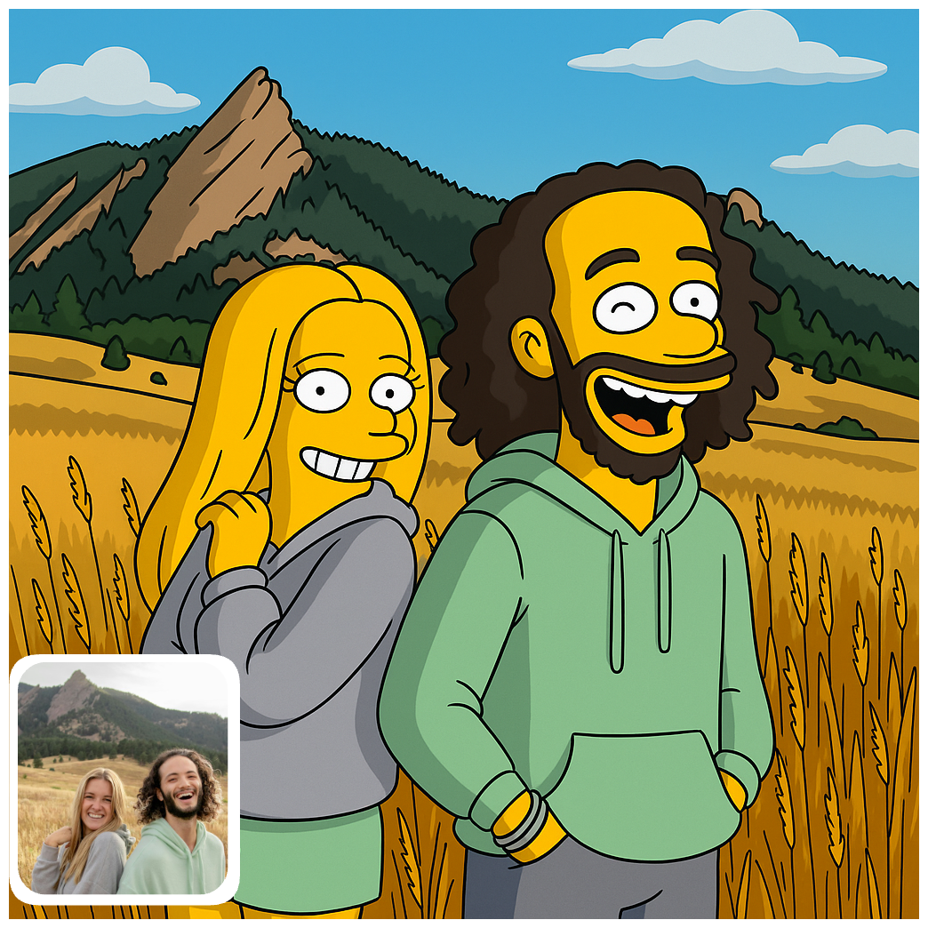 AI Simpsons Character Generator