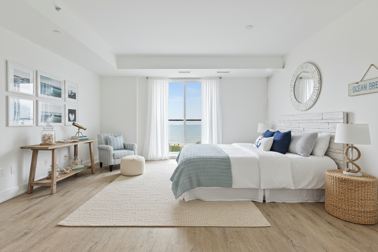 Transformation avant après design de chambre IA