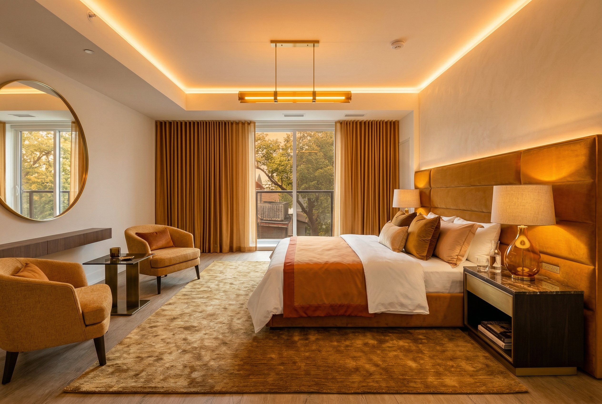 Design de suite parentale de luxe généré par IA