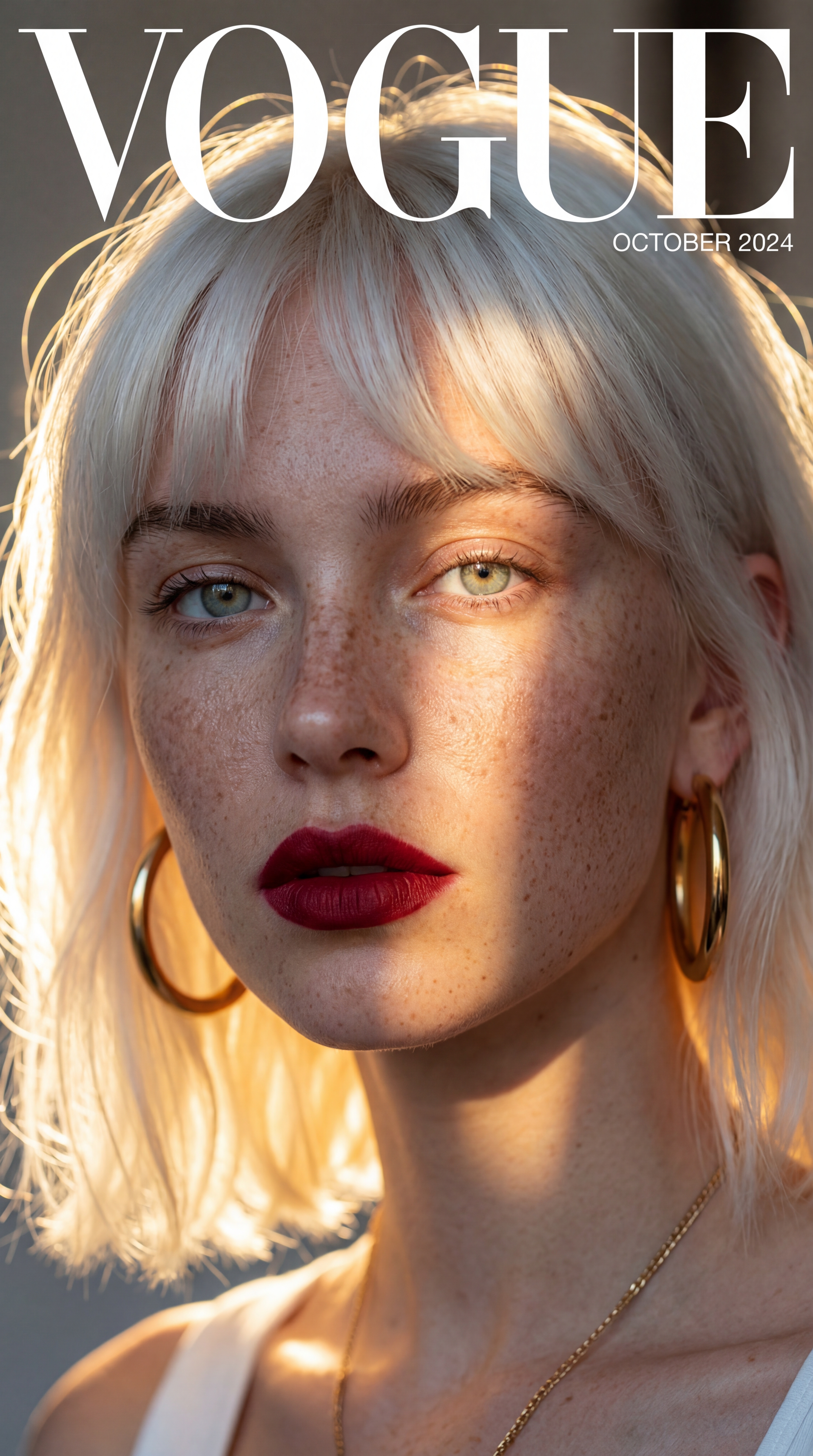 AI Influencer Vogue Cover