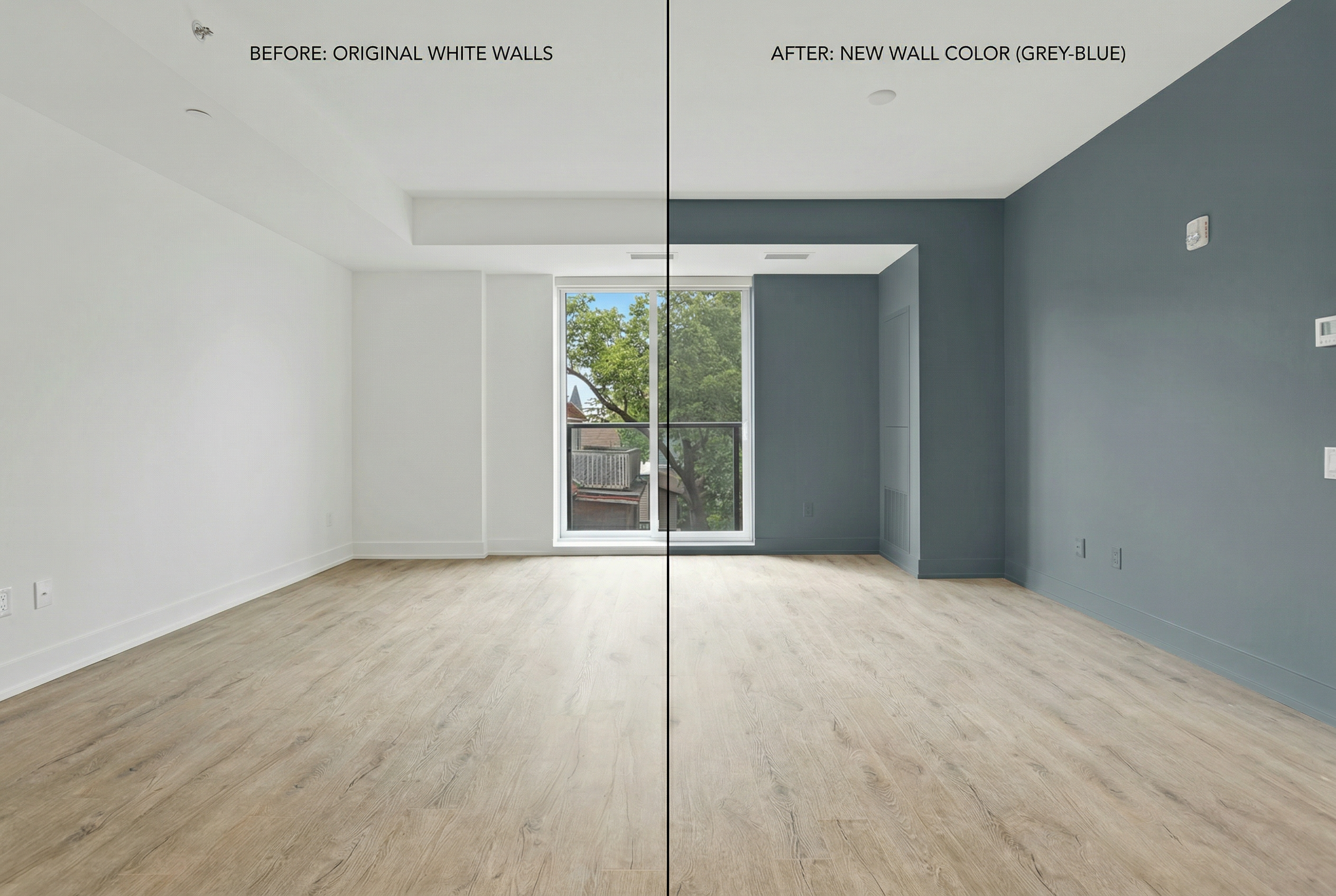 AI paint color visualizer room preview