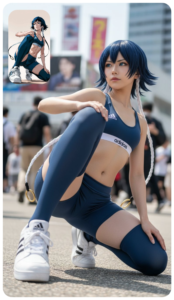 Anime Cosplay Comiket Generator