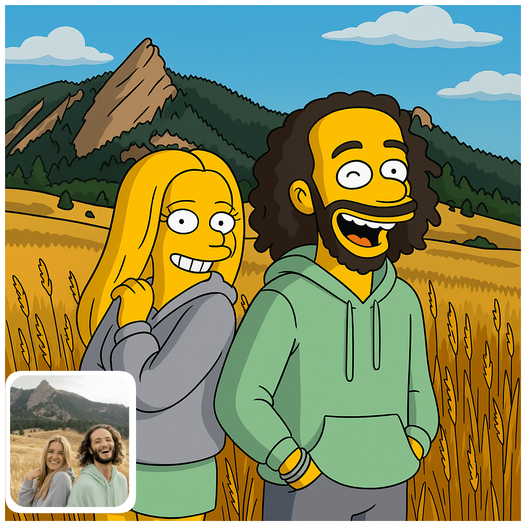 AI Simpsons Character Generator - 写真をSimpsonsスタイルに変換