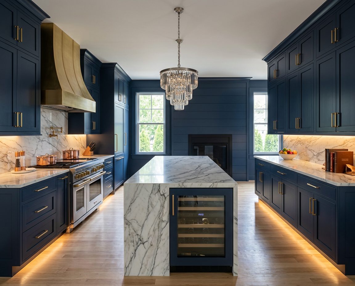 AI kitchen design generator luxury gourmet result