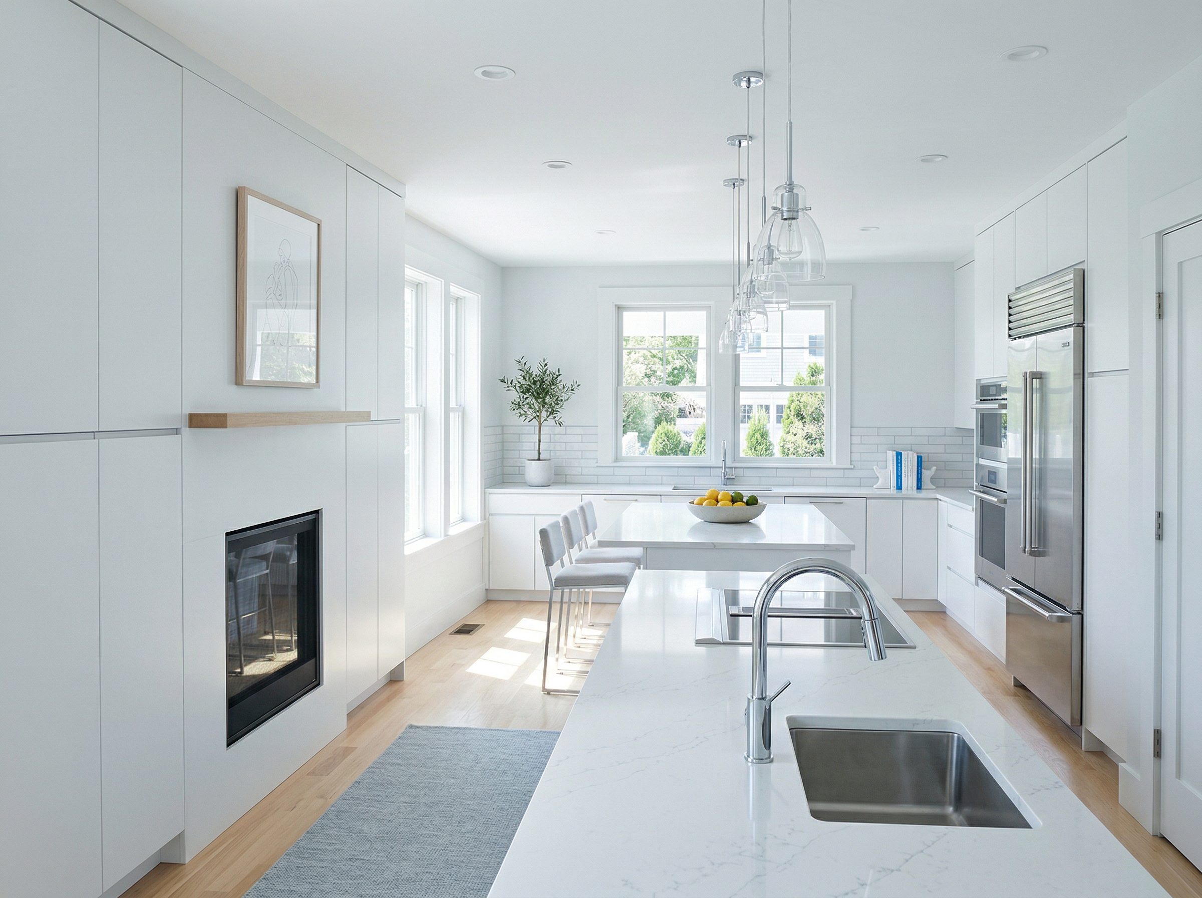 AI kitchen remodel before and after transformation