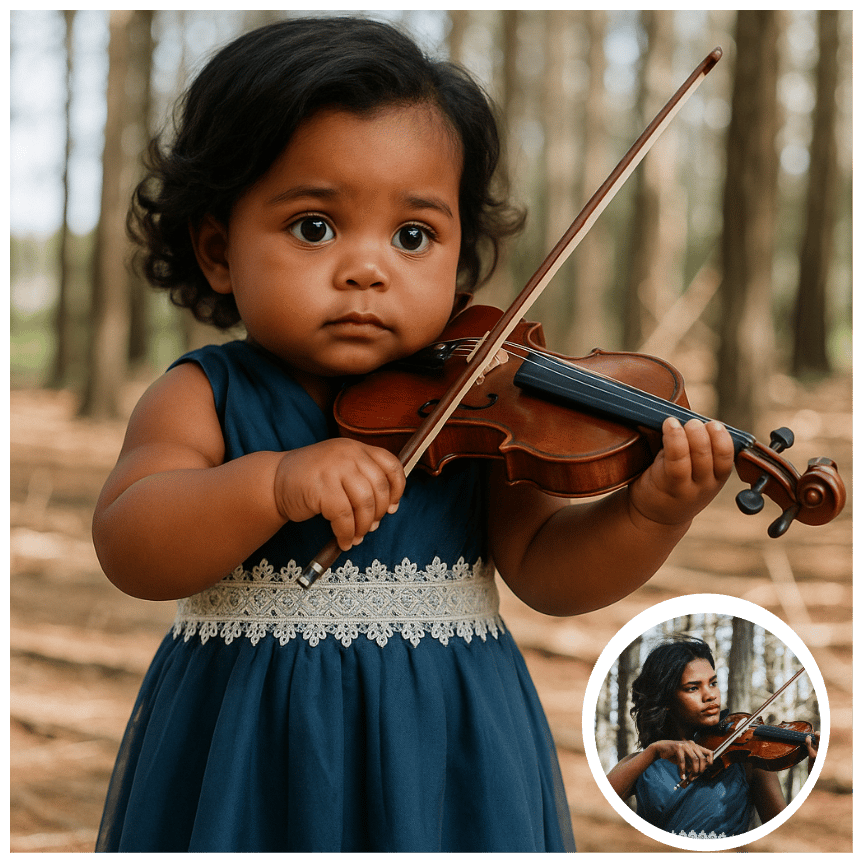 ベビーフェイスジェネレーターの結果 - AIで自分を赤ちゃんに変換