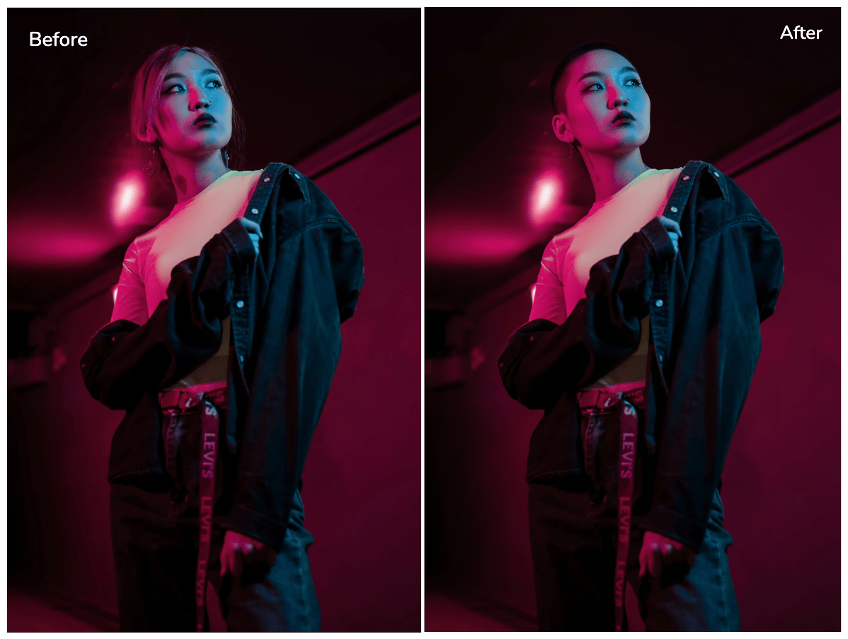 SNS向けバズカット変身