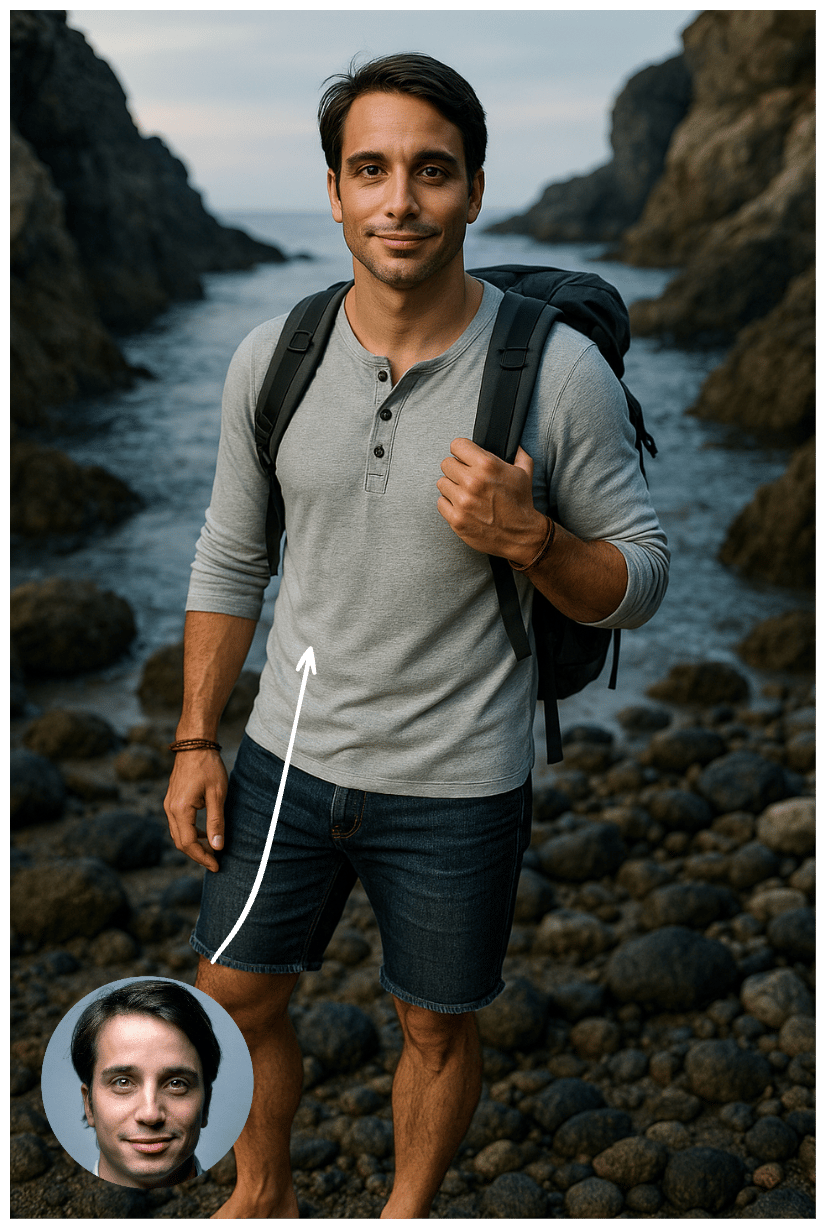 FiltrixAI アウトフィットジェネレーター - AIで作成したカジュアルファッションのアウトフィット