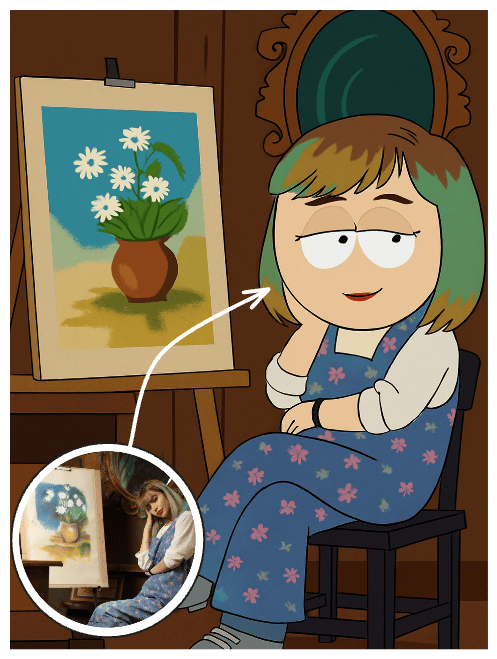 South Park AI Character Creator - 写真をSouth Parkスタイルに変換