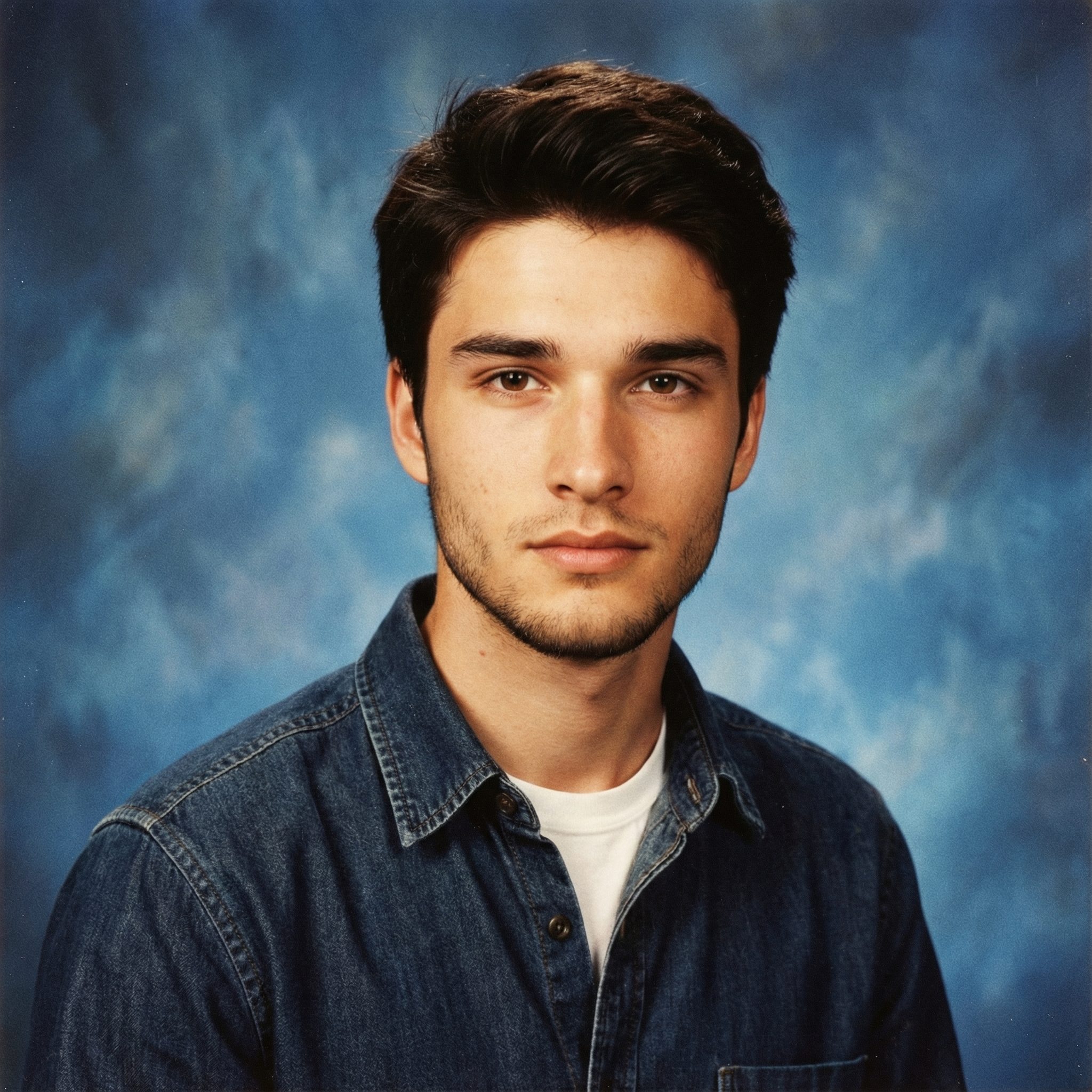 90s Yearbook AI - Classic Laser Background