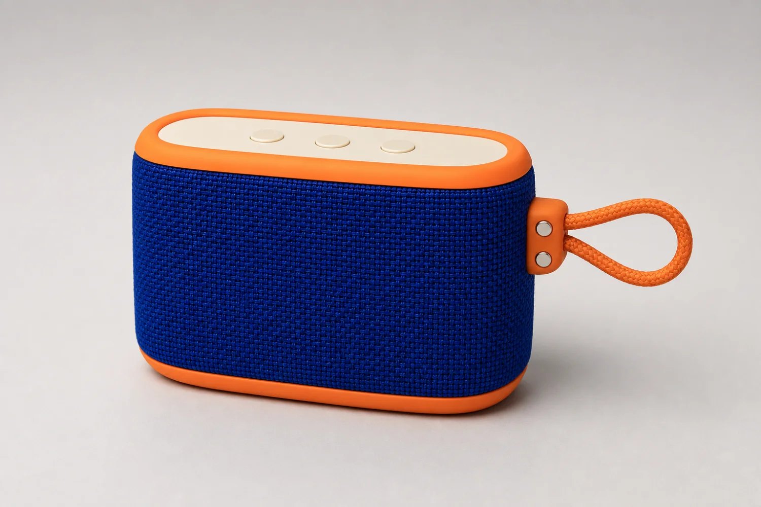 Original blue and orange portable speaker
