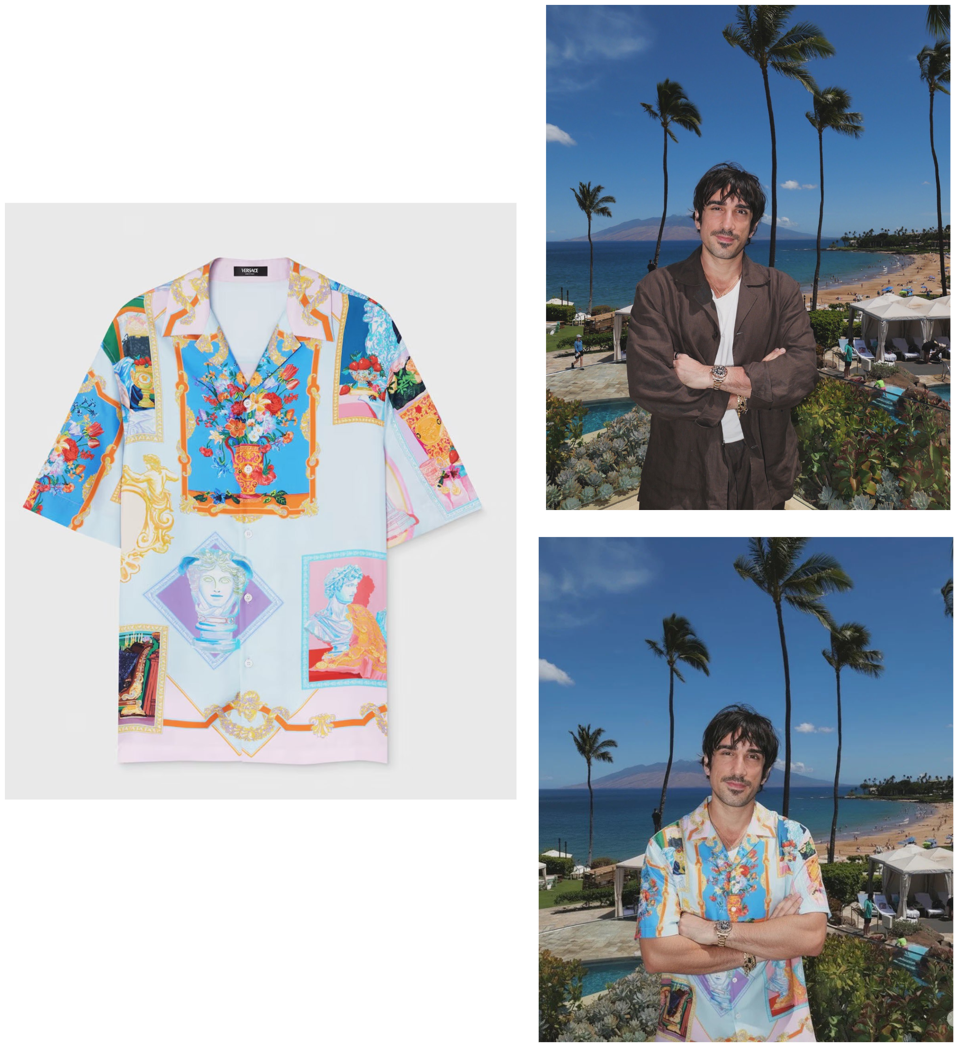 Professional AI-combined image showing seamless blend of multiple photos in 4K quality without watermarks