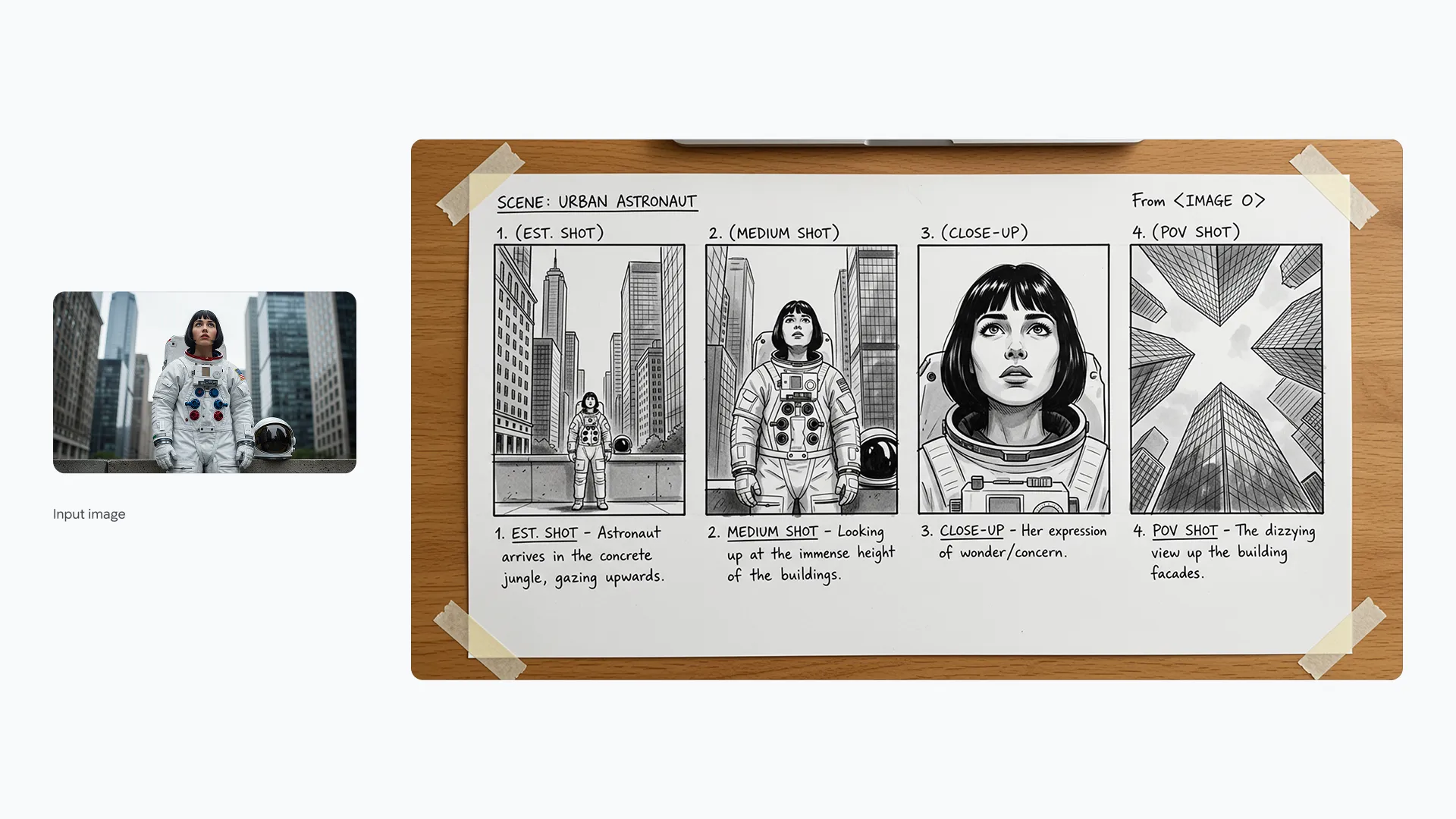 Clear text generation example 1