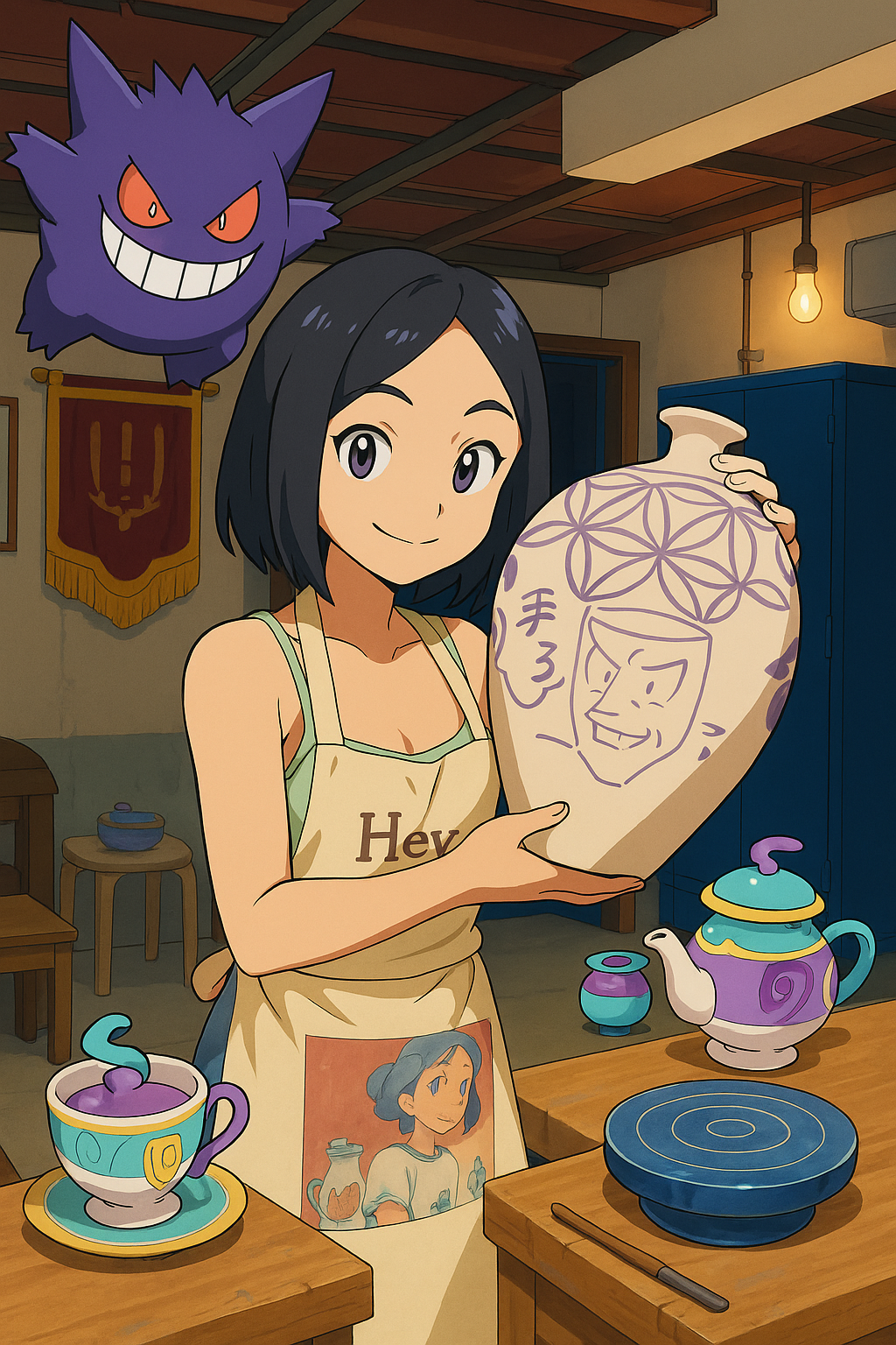 Pokemon Trainer AI avatar for social media