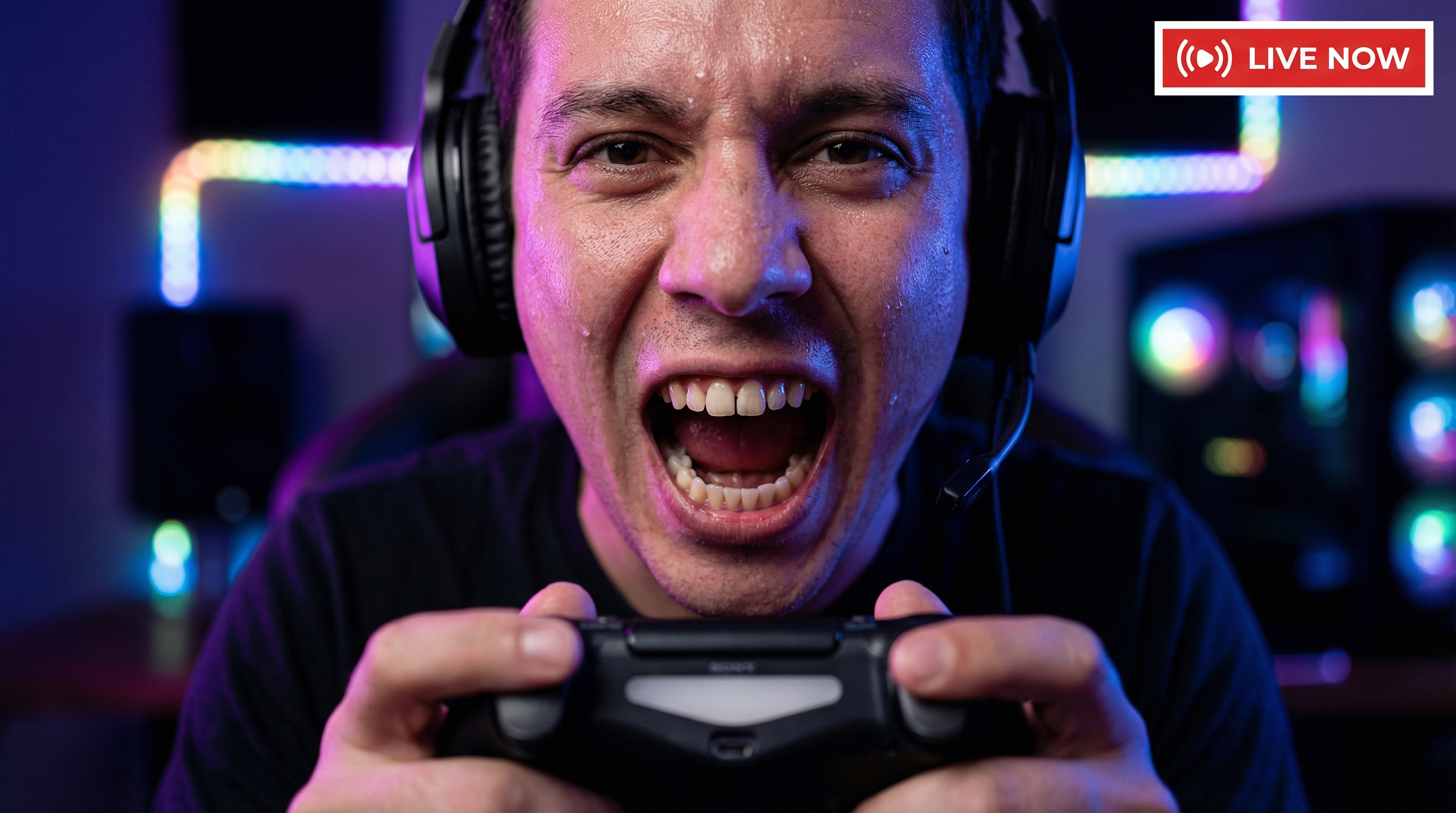 High CTR Gaming Thumbnail - Viral Reaction Style